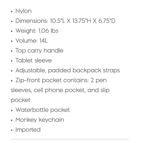 Kipling Backpack - Picture 12 of 12